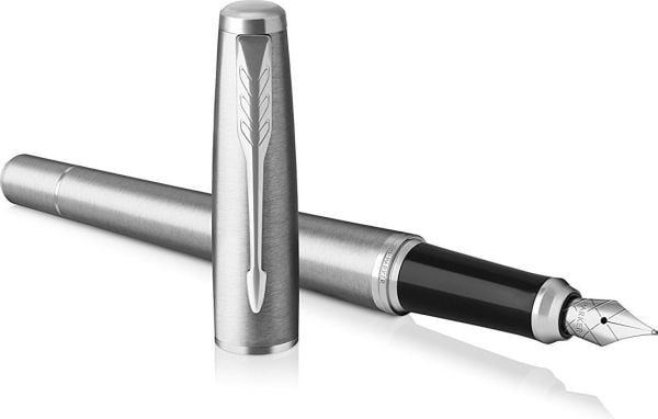 Parker Urban - Metallic - Patronfyllingssystem - Blå - Aluminium - Messing - Krom - Kulespiss - Rustfritt stål
