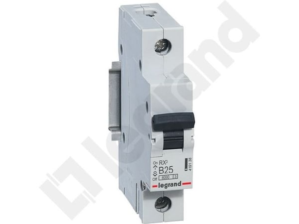 Legrand RX3, Dvärgbrytare, Typ B, IP20, 210 - 250 V