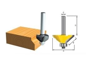 Makita rillesfres Economy med lager 23 mm (D-09494)