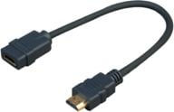 VivoLink Pro - HDMI-forlengelseskabel - HDMI hann til HDMI hunn - 20 cm
