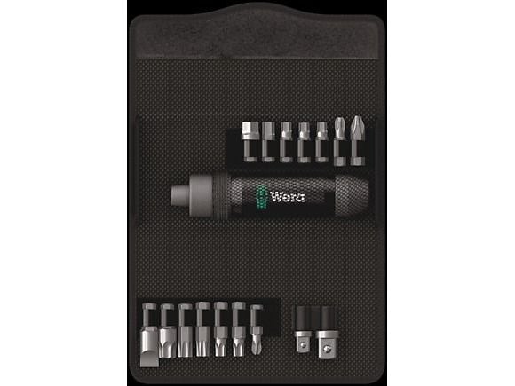 Wera 05072017001, 16 stykker, Hex (metrisk), Philips, Torx, PH 2, PH 3, PH 4, 2,5,6,7,8 mm, TX30, TX40, TX45, TX50, CE, GS, DVE
