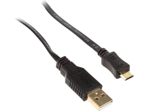 InLine 31730F, 3 m, USB A, Micro-USB B, USB 2.0, Hanstik/Hanstik, Lajittelu