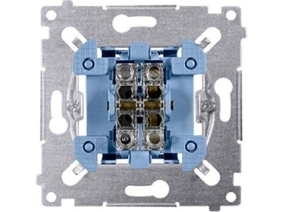 Kontakt-Simon SZP1M, Tryckknappsbrytare, Metall, IP20, IP44, 250 V, 10 A, 75 mm