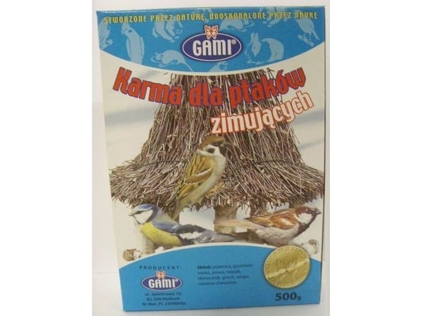 GAMI fôr til overvintrende fugler 500 g (001616)
