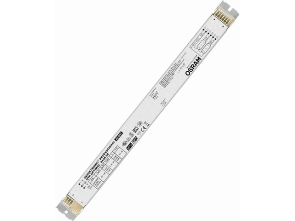 Osram QTP-OPTIMAL 2X54 ... 58, 100 000 t, -20 - 50 ° C, 198 - 264 V, 50/60 Hz, 57 A, 30 mm