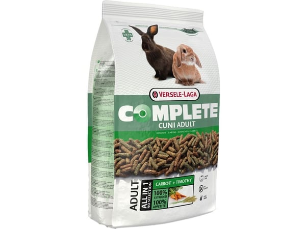 Versele-Laga Cuni Adult Complete, Snack, 1,75 kg, Kanin, Vitamin A, Vitamin C, Vitamin D3, Vitamin E, Koppar, Jod, Strykjärn, Manganese, Selen, Zin...