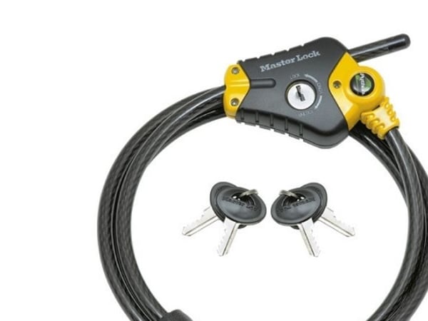 MasterLock Python 1.8m x 10mm polkupyörälukko (8433EURD)