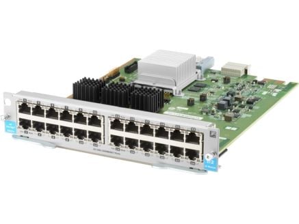 HPE - Utvidelsesmodul - Gigabit Ethernet x 24 - for HPE Aruba 5406R, 5406R 16, 5406R 44, 5406R 8-port, 5406R zl2, 5412R, 5412R 92, 5412R zl2