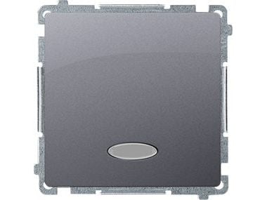 Kontakt-Simon BMW1L.01/21, Plast, Rostfritt stål, IP20, IP44, 250 V, 10 A, 75 mm