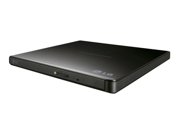 LG GP60NB60 - Platestasjon - DVD±RW (±R DL) / DVD-RAM - 8x/6x/5x - USB 2.0 - ekstern