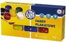 Astra julistevärit 6 väriä/10 ml