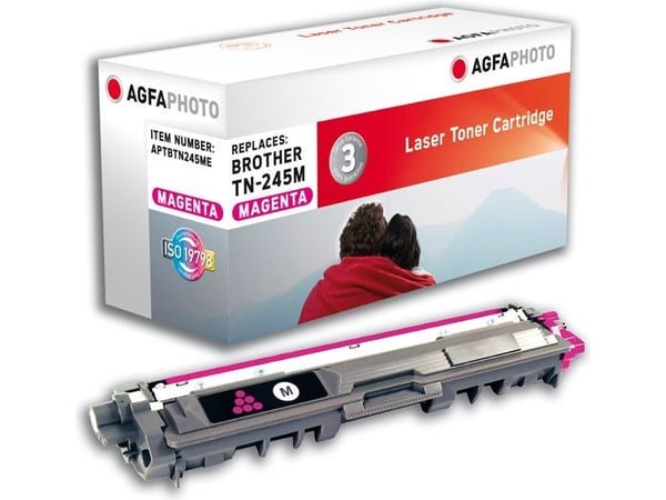 AgfaPhoto - Magenta - kompatibel - tonerpatron (alternativ for: Brother TN245M) - for Brother DCP-9015CDW, DCP-9020CDN, DCP-9020CDW, HL-3150CDW, MF...