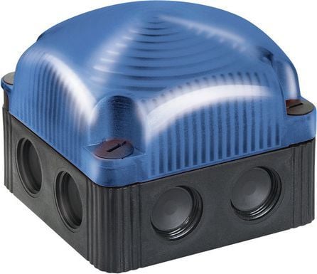 Werma Signaltechnik Signalpære LED Werma 853.510.55 Blå Blitzlys 24 V/DC