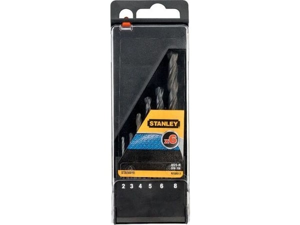 Stanley borkrone for metall HSS sylindrisk 2 4 5 3 6 8 mm (STA56010)