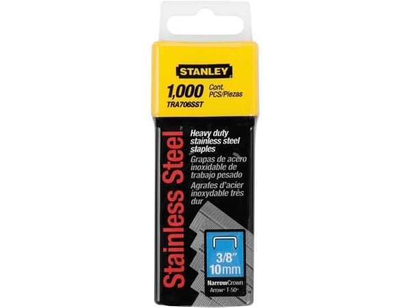 Stanley 1-TRA706-5T, Stiftepakker, 1 cm, Stål, Stål, 5000 stk