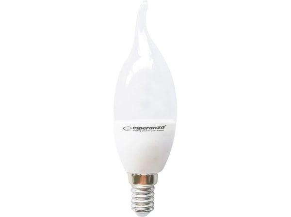 Esperanza - LED-lyspære - form: T37 - E14 - 3 W (ekvivalent 25 W) - klasse A+ - varmt hvitt lys - 3000 K