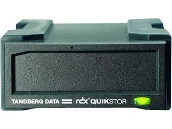 Overland-Tandberg RDX external drive kit with 1TB cartridge, black, USB3+