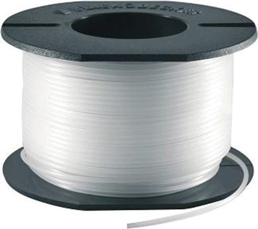 Black & Decker A6046-XJ, Trådkuttersnor, Sort, Hvit, Nylon, 37,5 m, ALL EXCEPT GL650, GL660, GL670, 1 stykker