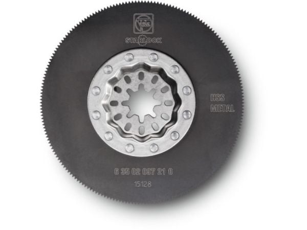 FEIN 63502097220, Sagblad, Messing, Bronse, Plast, Tre, Høy-Hastighets Stål (HHS), 8,5 cm, 2 stykker