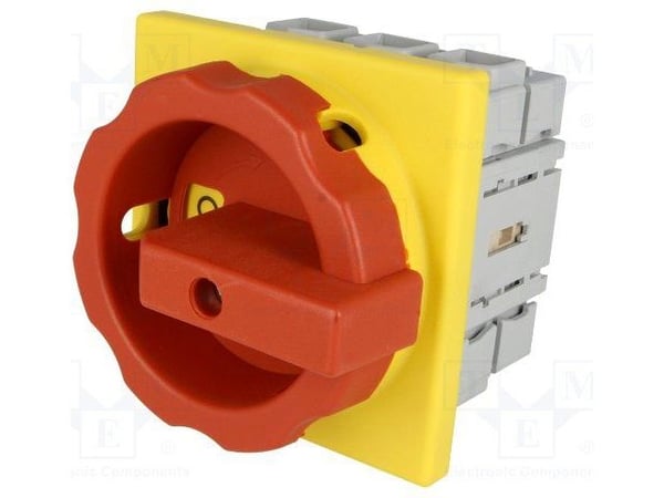 Siemens 3LD2704-0TK53, 3P, Punainen, Keltainen, 690 V, 400 V, 6000 V, CSA, UL, VDE, EAC, CE, LRS