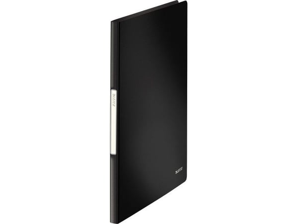 Leitz Solid - Displaybok - 20 rom - for A4 - kapasitet: 40 ark - svart