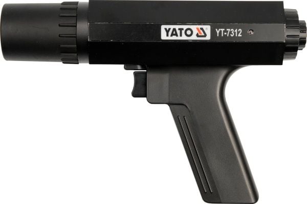 Yato YT-7312 - lámpara de tiempo, Digital og stroboskopisk, Sort, 8000 FPM, 0 - 60°, 12 V