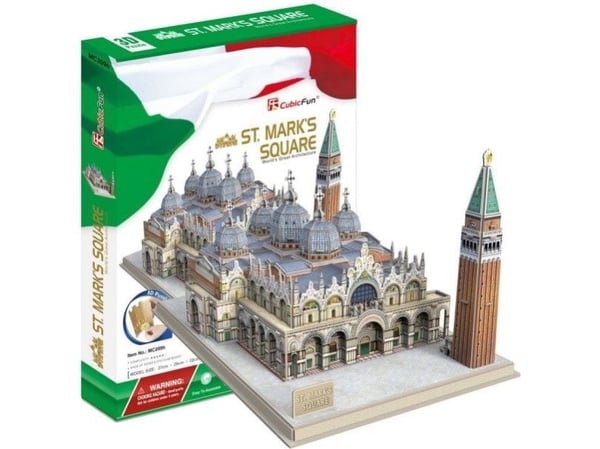 Cubicfun Plass Sw. Mark i Venezia 107 deler (306-20209)
