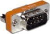 MicroConnect Mini - Hann-hunnveksler - DB-9 (hann) til DB-9 (hunn)
