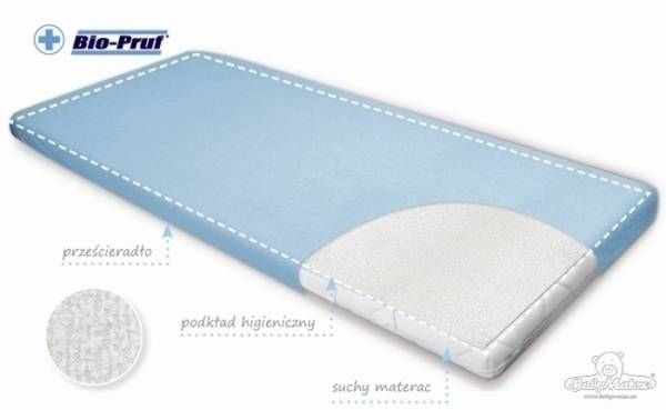 Matex hygienisk underlag Basic 60x120 cm, hvit (MT0026)