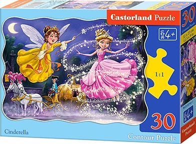 Castorland Puzzle Askepott 30 deler (287330)
