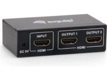 Equip 332712, HDMI, 2x HDMI, 4096 x 2160 piksler, Sort, 340 MHz, 480i, 480p, 720p, 1080i, 1080p