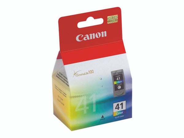 Canon CL-41, Syaani, Magenta, Keltainen, Väriainepohjainen muste, 1 kpl