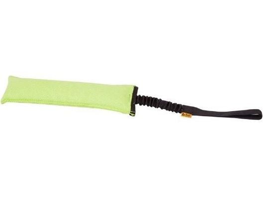Dingo agility tyggegummi 8 x 27 cm grønn, bungee-håndtak - svart - 15597