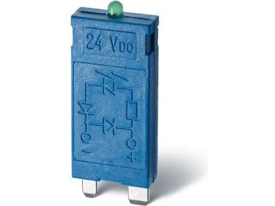 Finder EMC-modul LED grön 6–24V AC/DC (99.01.0.024.59)