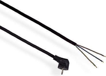 Elgotech H05RR-F -liitäntäkaapeli 3 x 1,5 mm 3 m:n uniliittimellä (PZ1.5-03-G)