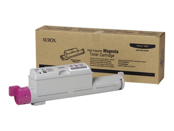 Xerox Phaser 6360 - Høykapasitets - magenta - original - tonerpatron - for Phaser 6360DA, 6360DB, 6360DN, 6360DT, 6360DX, 6360N