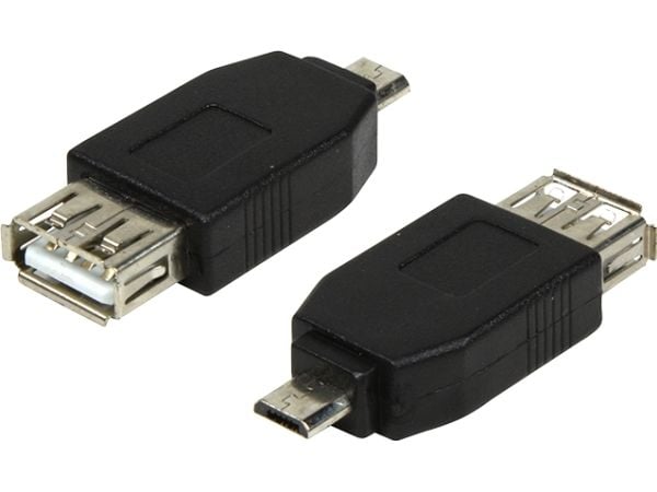 LogiLink - USB-sovitin - USB (hun) til Micro-USB Type B (han) - USB 2.0 - lajittelu - lajittelu