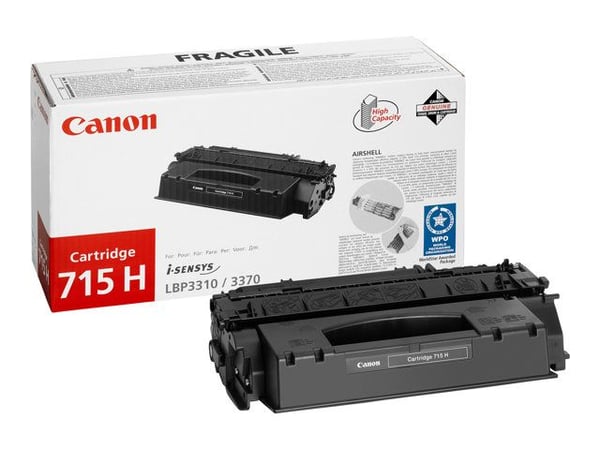 Canon 715H - Lajittelu - alkuperäinen - tonerpatron - i-SENSYS LBP3310, LBP3370 -laitteisiin