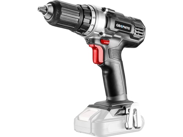 Graphite 58G006, Boremaskin med pistolgrep, Nøkkelløs, 1,3 cm, 1250 RPM, 2 mm, 350 RPM