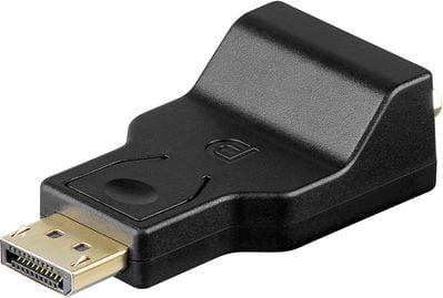 Goobay 63489, DisplayPort, VGA, Sort