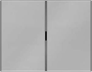 Hager 14357004, Rostfritt stål, Rostfritt stål, 10 styck