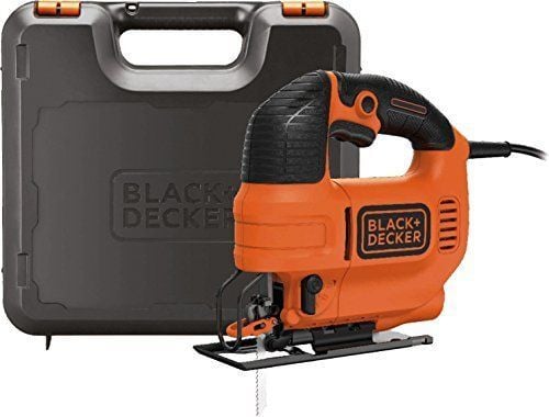 Black & Decker KS701PEK, Toppgrep, Sort, Oransje, 45°, Laminat, Plast, Tre, 3000 spm, 7 cm