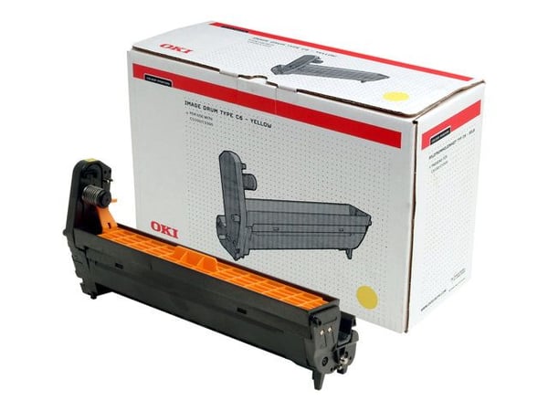 OKI - Gul - original - tromlekit - for C5100, 5100n, 5200, 5200n, 5200ne, 5300, 5300dn, 5300n, 5300nccs, 5400, 5400dn, 5400n