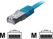 Equip 605630, 1 m, Cat6, S/FTP (S-STP), RJ-45, RJ-45, Blå