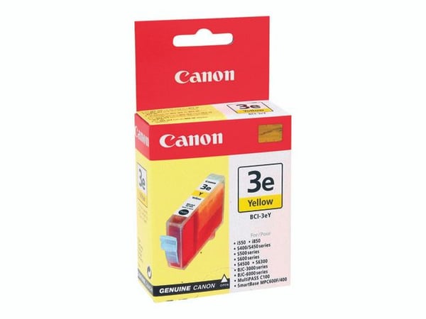 Canon BCI-3EY, Väriainepohjainen muste, 1 kpl