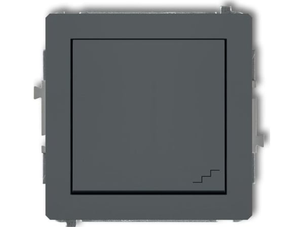 Karlik 28DWP-3, tasokytkin, grafiitti, IP20, IP44, 250 V, 10 A