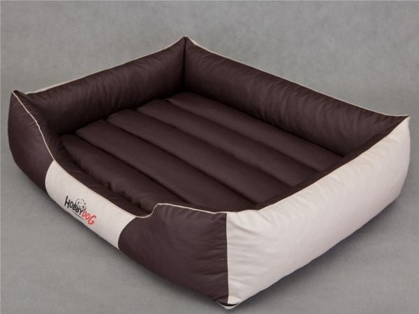 Hobbydog liggekorg Comfort - Brun med pute XL