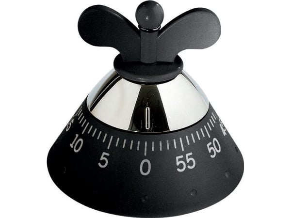 ALESSI - Kökstimer - svart