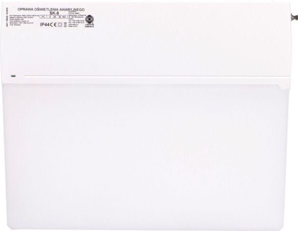 AWEX-valaisin LOVATO N LED 3W 370lm (opt. avoin) 1h kaksitoiminen AT valkoinen LVNO/3W/BSA/AT/WH - LVNO/3W/BSA/AT/WH - LVNO/3W/BSA/AT/WH
