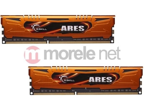 G.Skill ARES - DDR3 - sett - 16 GB: 2 x 8 GB - DIMM 240-pin - 1600 MHz / PC3-12800 - CL10 - 1.5 V - ikke-bufret - ikke-ECC